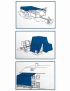 Toldo standar azul 5X8