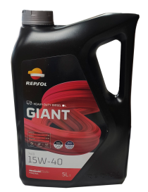 LATA REPSOL 15W40 THPD GIANT (5 ltrs.) -  I.V.A. y SIGAUS INCLUIDO.