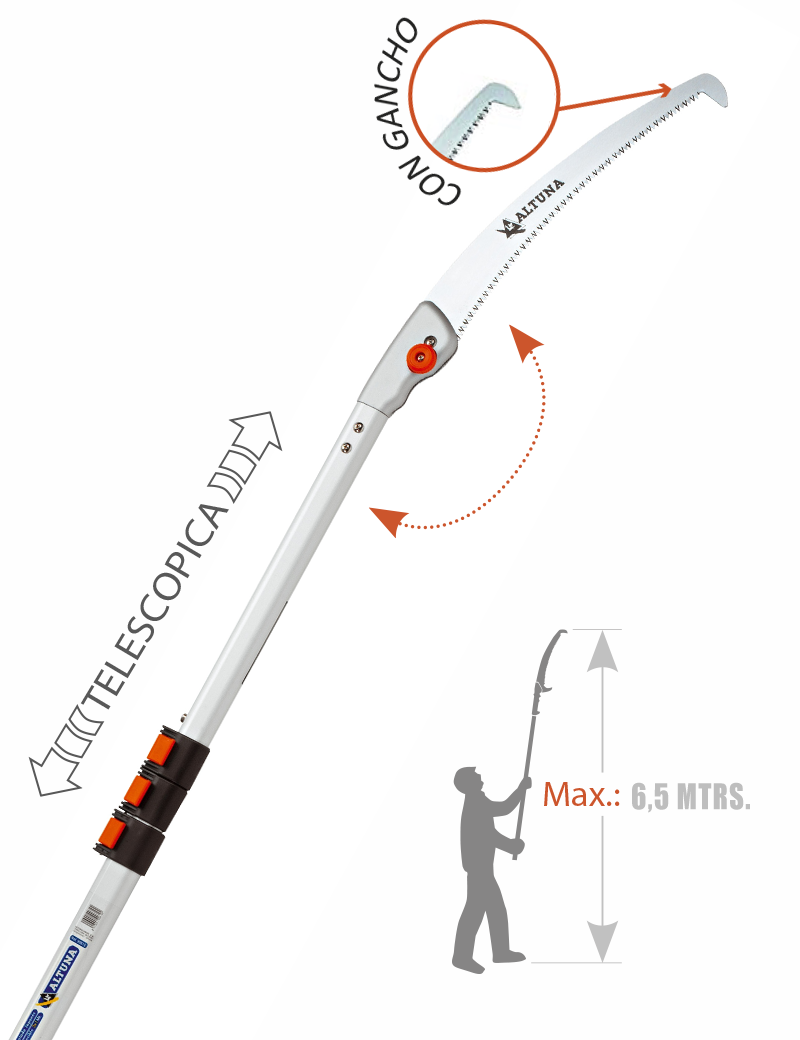 SERRUCHO EXTENSIBLE ALTUNA CON GANCHO, 90612, 1+1  - I.V.A. INCLUIDO.