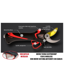 TIJERA ELECTROCOUP F-3015 MEDIUM WIRELESS (45mm.) - I.V.A Y PORTES INCLUIDOS