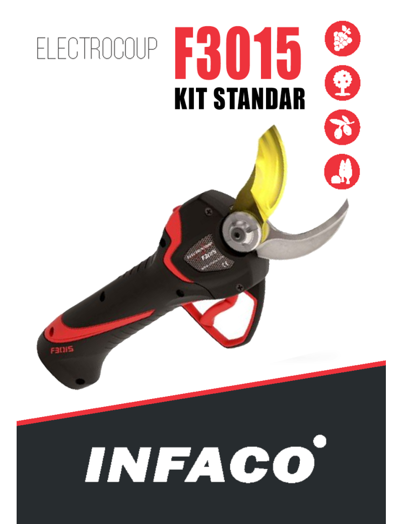 TIJERA ELECTROCOUP F-3015 STANDAR (40mm.) - I.V.A Y PORTES INCLUIDOS