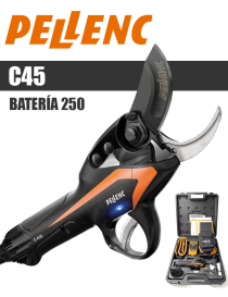 TIJERA ELÉCTRICA C45 (Ø45 mm.) BATERÍA 250