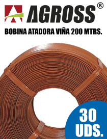CAJA CINTA ATADORA VIÑA (BOBINA DE 200 MTRS.) (30uds.) - I.V.A y PORTES INCLUIDOS CAJA CINTA ATADORA VIÑA (BOBINA DE 200 MTRS.) (30uds.) - I.V.A y PORTES INCLUIDOS