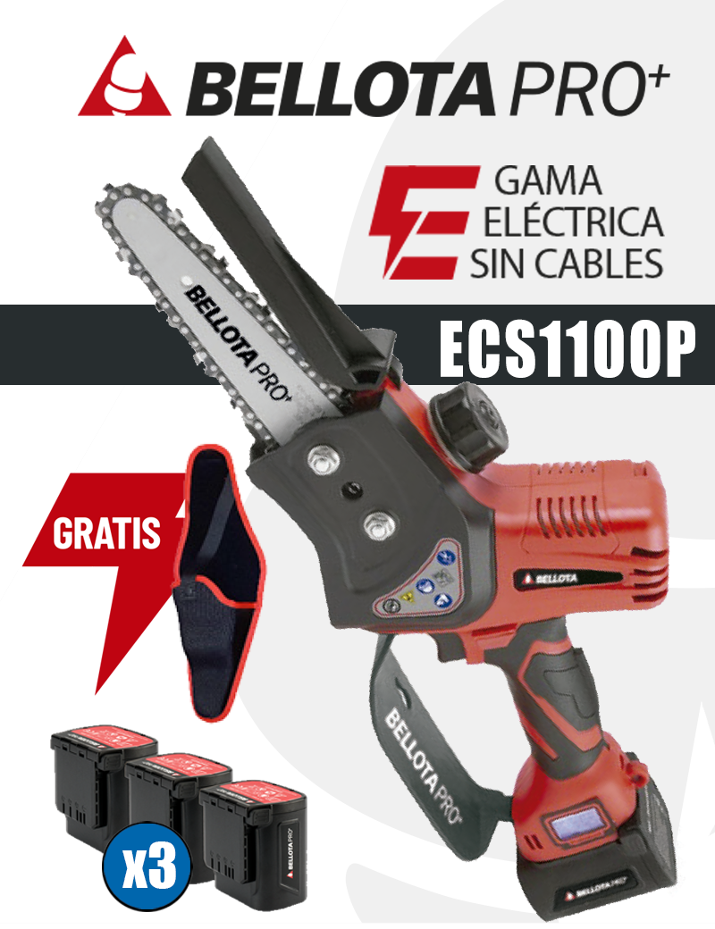 MOTOSIERRA ELÉCTRICA BELLOTA ECS1100P (110 mm.) - I.V.A Y PORTES