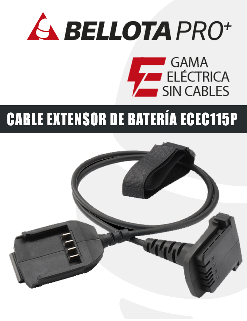 CABLE EXTENSOR DE BATERÍA ECEC115P - I.V.A Y PORTES INCLUIDOS