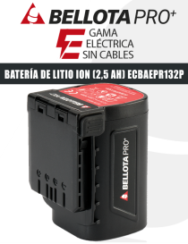 BATERÍA BELLOTA PARA TIJERA 32MM - ECBAEPR132P - I.V.A Y PORTES INCLUIDOS