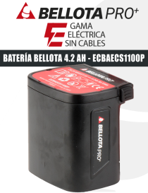 TIJERA ELÉCTRICA BELLOTA EPR132P (32mm.) 3 BATERÍAS. - I.V.A Y PORTES  INCLUIDOS - Suministros Agrícolas