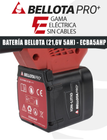 BATERÍA BELLOTA 21,6V/5AH - ECBA5AHP - I.V.A Y PORTES INCLUIDOS