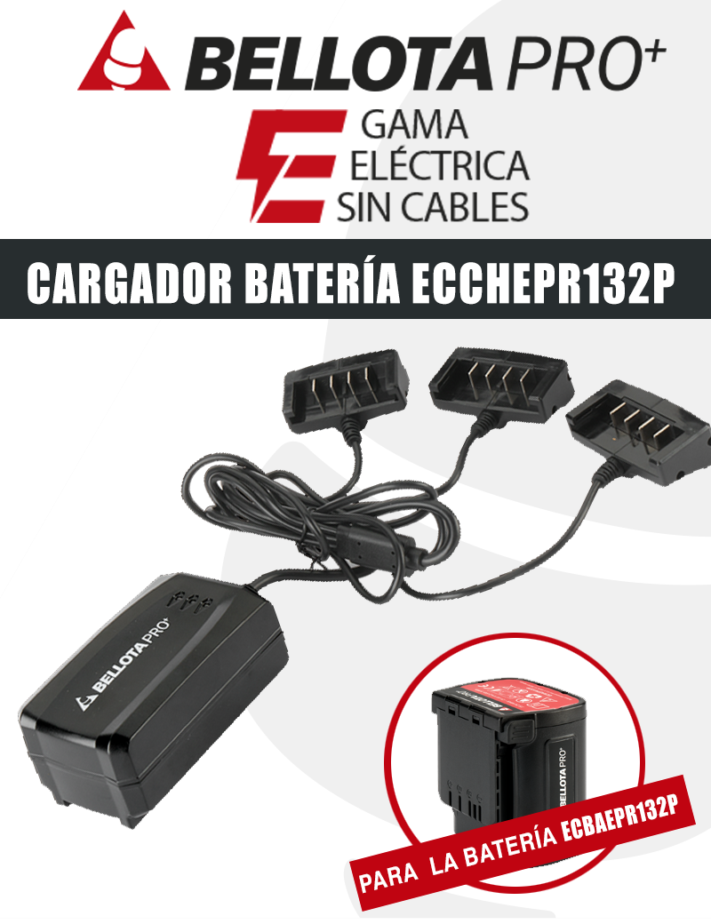 TIJERA ELÉCTRICA BELLOTA EPR132P (32mm.) 3 BATERÍAS. - I.V.A Y PORTES  INCLUIDOS - Suministros Agrícolas