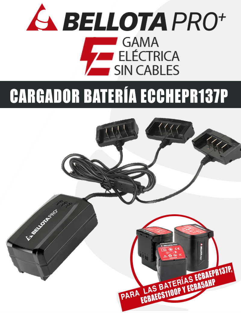 TIJERA ELÉCTRICA BAHCO BCL25IB (37mm.) INCLUYE 3 BATERÍAS - I.V.A Y PORTES  INCLUIDOS - Suministros Agrícolas