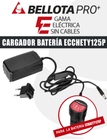 CARGADOR DE 2 VÍAS PARA BATERÍA DE ATADORA BELLOTA - I.V.A Y PORTES INCLUIDOS CARGADOR DE 2 VÍAS PARA BATERÍA DE ATADORA BELLOTA - I.V.A Y PORTES INCLUIDOS