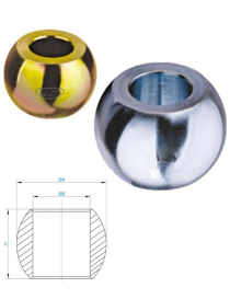 BOLA DE ENGANCHE RÁPIDO DE  64x38x45 - I.V.A INCLUIDO