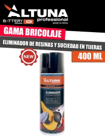 ELIMINADOR DE RESINAS Y SUCIEDAD EN TIJERAS 400ML- IVA INCLUIDO