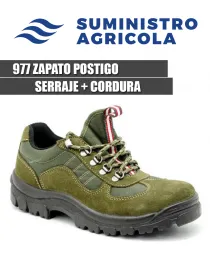 ZAPATO POSTIGO DE SERRAJE + CORDURA