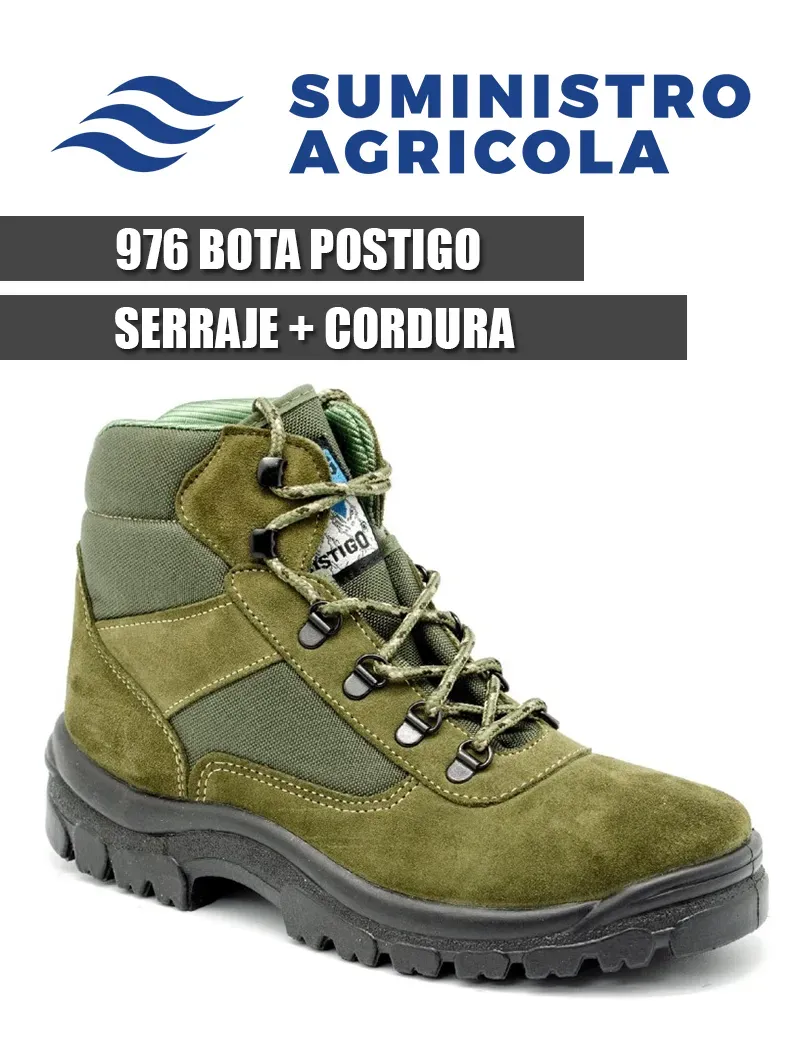 BOTA POSTIGO SERRAJE + CORDURA 976