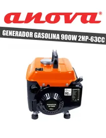 GENERADOR ANOVA GASOLINA 900W 2HP-63CC - I.V.A. Y PORTES INCLUIDOS