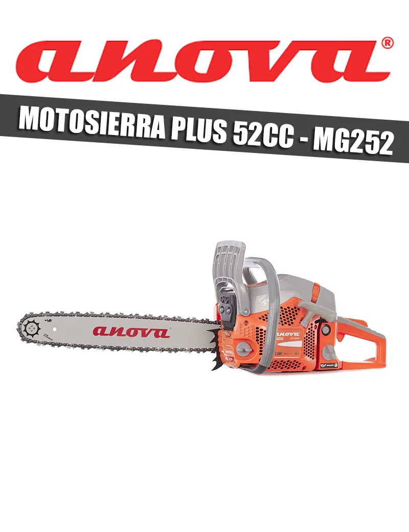 Motosierra Anova Plus 52 cc