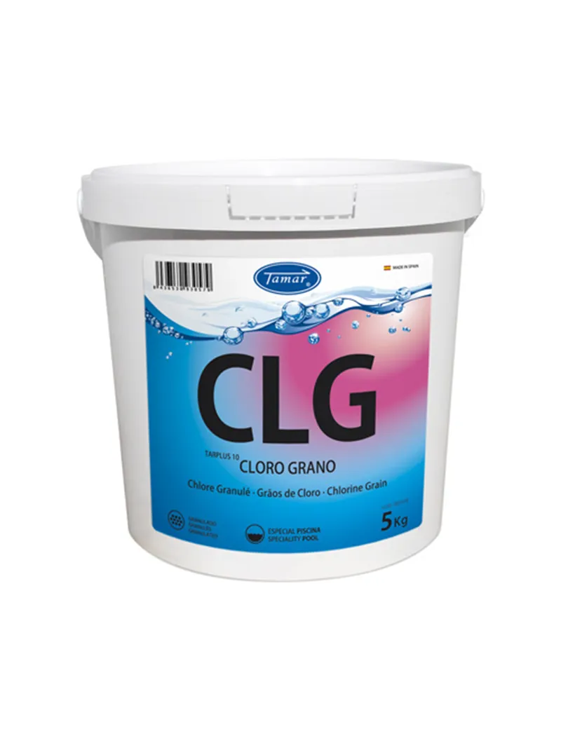 CLORO GRANULADO DISOLUCIÓN LENTA -ENVASE 5KG