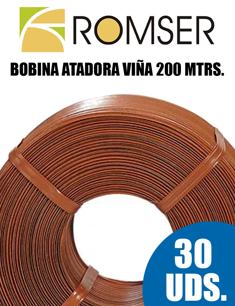 CAJA CINTA ATADORA VIÑA (BOBINA DE 200 MTRS.) (30uds.)