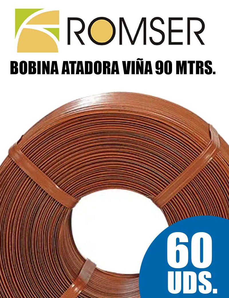 CAJA CINTA ATADORA VIÑA (BOBINA DE 90 MTRS.) (60uds.)