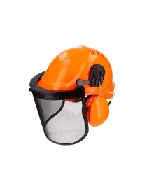 Casco forestal con pantalla y auriculares 99-725