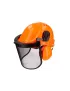 Casco forestal con pantalla y auriculares 99-725