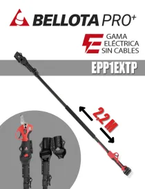 PÉRTIGA EXTENSIBLE BELLOTA EPP1EXTP (2,2M). PÉRTIGA EXTENSIBLE BELLOTA EPP1EXTP (2,2M).