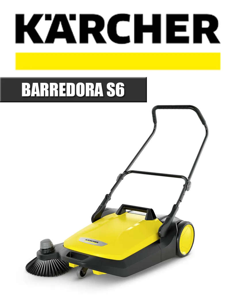 BARREDORA KARCHER S6 - I.V.A Y PORTES INCLUIDOS.