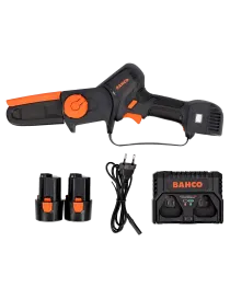 MOTOSIERRA BAHCO BCL104 (2 BATERÍAS) - I.V.A Y PORTES INCLUIDOS.