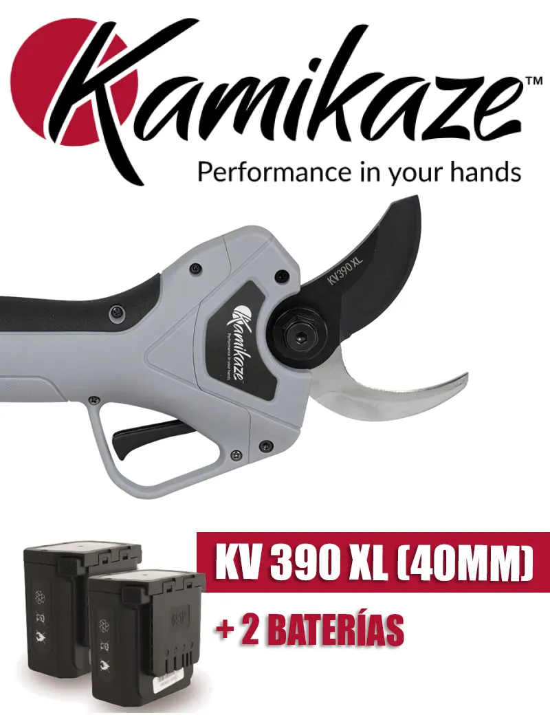 TIJERA ELÉCTRICA KAMIKAZE KV390XL - I.V.A Y PORTES INCLUIDOS.