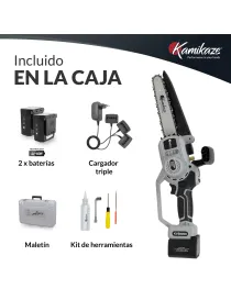 SIERRA ELÉCTRICA KAMIKAZE KVS 8000 - I.V.A Y PORTES INCLUIDOS.