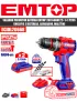 TALADRO PERCUTOR EMTOP ECIDL20668