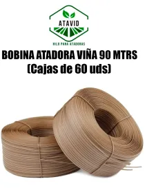 CAJA CINTA ATADORA ATAVID (BOBINA DE 90 MTRS.) (60uds.) - I.V.A y PORTES INCLUIDOS