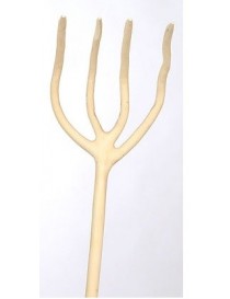 Horca de madera de 4 púas