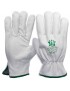 Guantes piel flor gris. Modelo TB 160IBZ