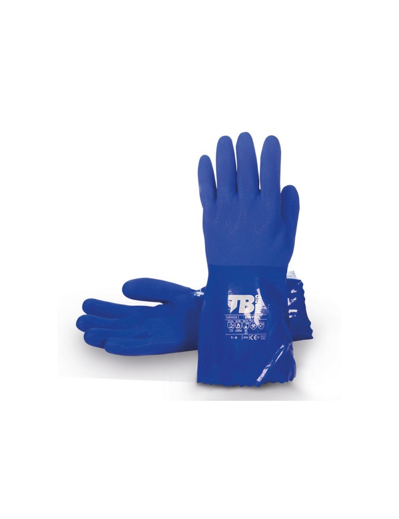 GUANTES PROTECCIÓN QUIMICA MOD. 666VINIL -  I.V.A INCLUIDO