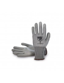 Guantes soporte HPPE gris y fibra de vidrio sin costuras. Modelo 401G2 DYN