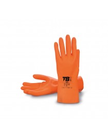 Guantes látex natural/neopreno naranja. Modelo TB 9005 - I.V.A incluido