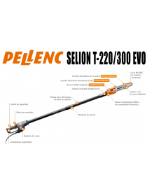 Sierra PELLENC SELION T-220/300 EVO (Sin Batería)