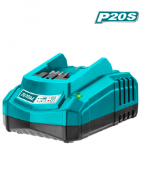 CARGADOR INTELIGENTE RÁPIDO BATERÍA 20V 2A TOTAL P20S - I.V.A Y PORTES INCLUIDOS CARGADOR INTELIGENTE RÁPIDO BATERÍA 20V 2A TOTAL P20S - I.V.A Y PORTES INCLUIDOS