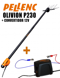 VAREADOR PELLENC OLIVION P230 + CON CONVERTIDOR 12V - I.V.A. Y PORTES PAGADOS.