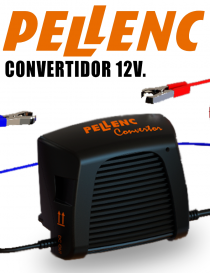 CONVERTIDOR 12V PELLENC OLIVION (con Cable 12 mtrs.)