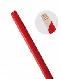 Mango Ø22 madera forrado punta roscada