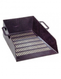 Recogedor manual de metal