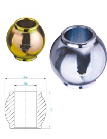 Bola tercer punto de 50x25x51 - I.V.A INCLUIDO