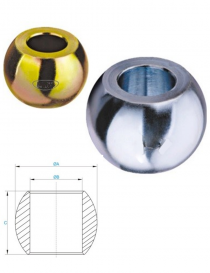 BOLA DE ENGANCHE RÁPIDO DE 64x30x45