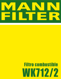 FILTRO MANN WK712/2 - I.V.A INCLUIDO.