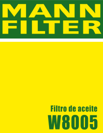 FILTRO MANN W8005 - I.V.A INCLUIDO.