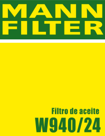 FILTRO MANN W940/24 - I.V.A INCLUIDO.