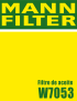 FILTRO MANN W7053- I.V.A INCLUIDO.